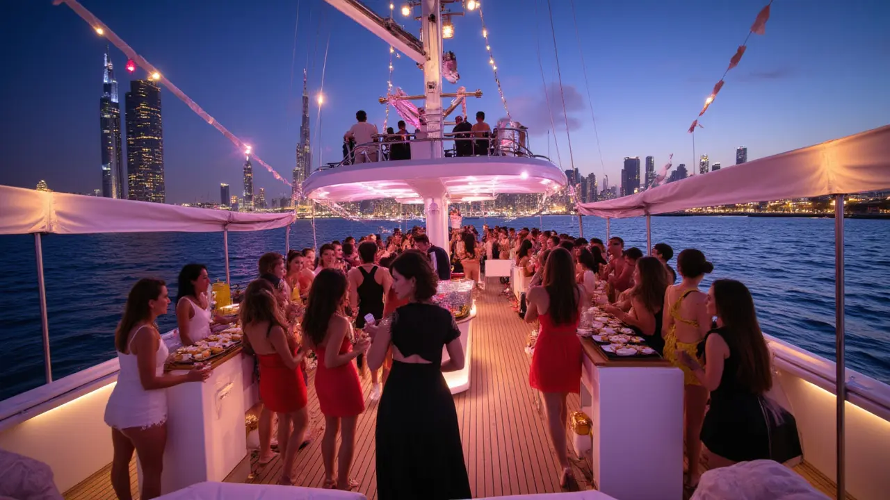 Yacht Party Dubai: Unforgettable Parties on the Arabian Sea