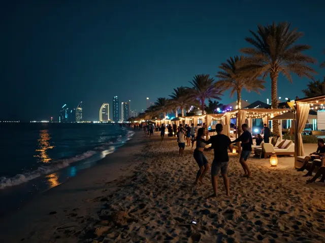 Barasti Beach Shines in Dubai’s Night Sky: What to Expect After Dark