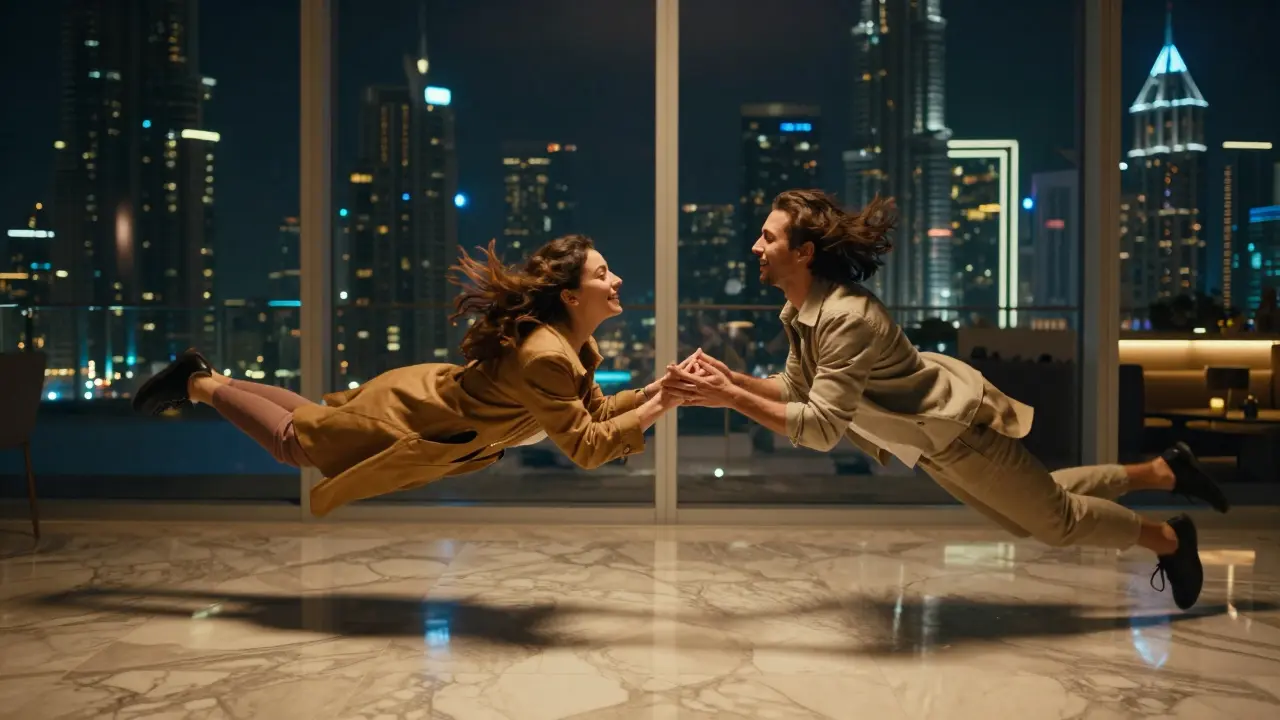 Zero Gravity Lights Up Dubai Nights